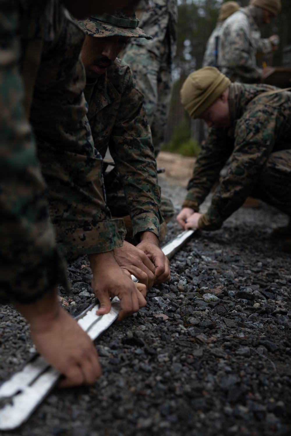 U.S. Marines deployed to the Baltic Sea hone demolition capabilities