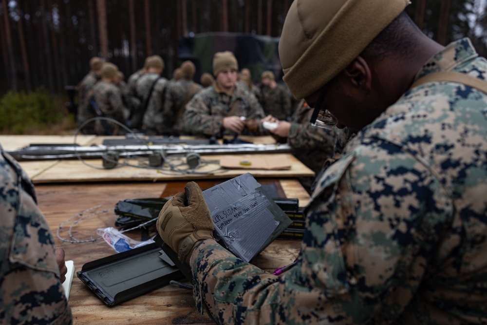 U.S. Marines deployed to the Baltic Sea hone demolition capabilities