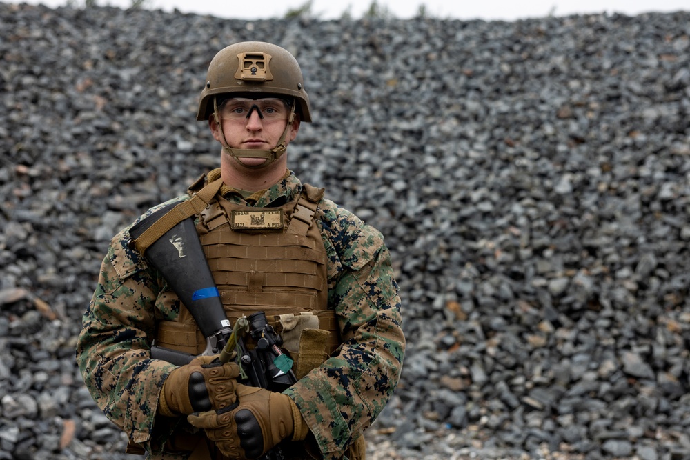 U.S. Marines deployed to the Baltic Sea hone demolition capabilities