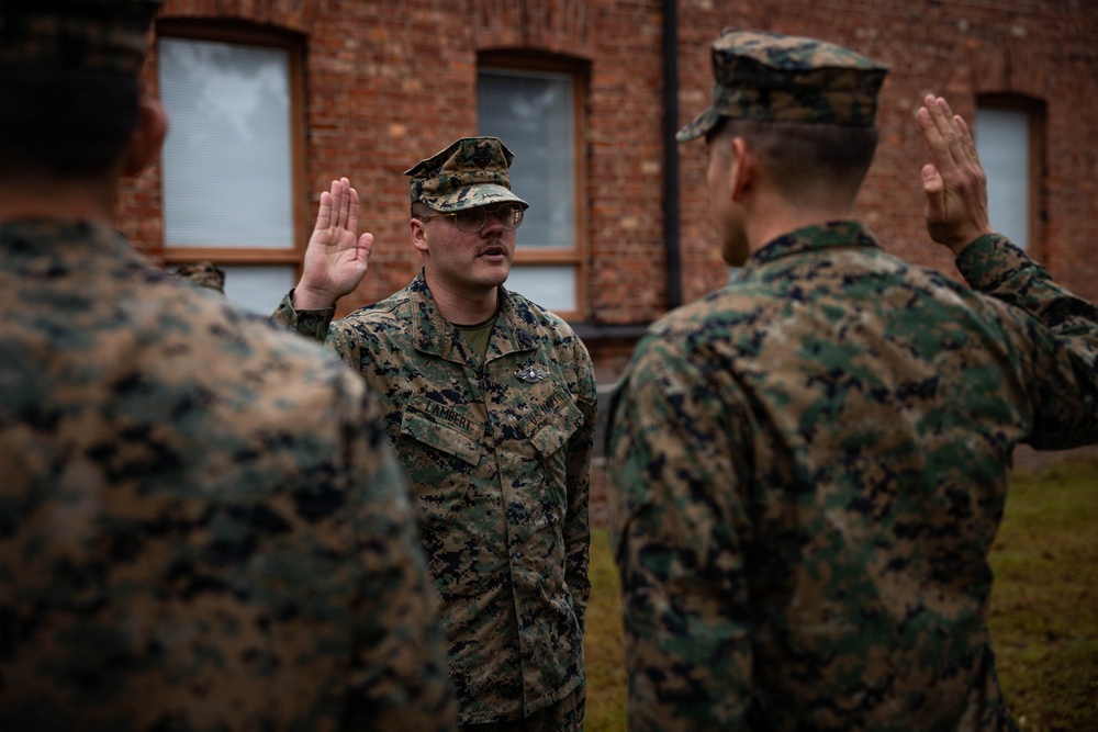 Florida native, U.S. Sailor reenlists during European deployment