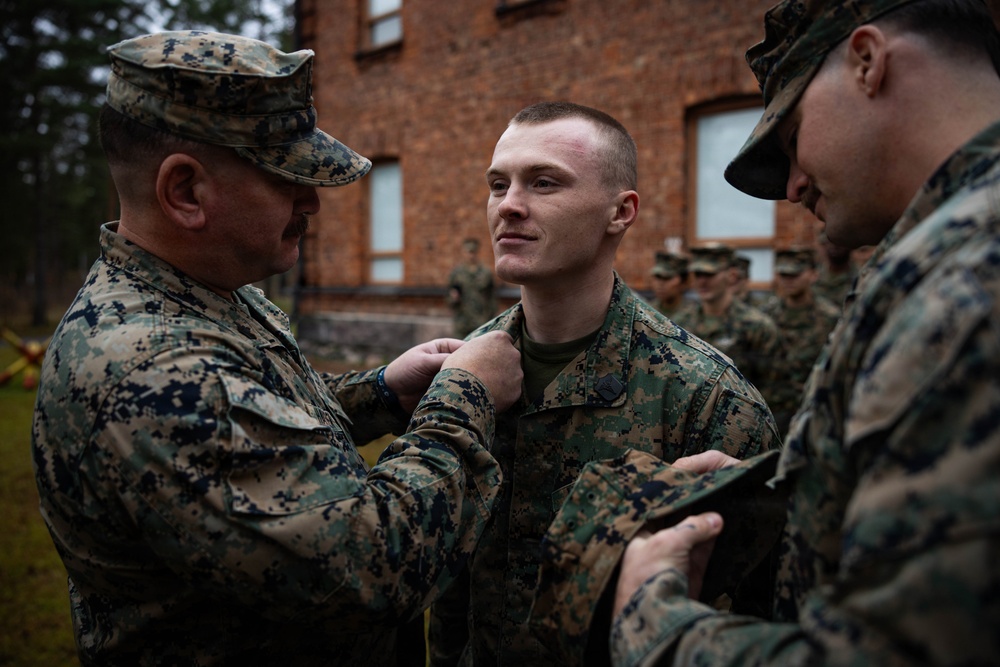 Louisiana native, U.S. Sailor promotes during European deployment