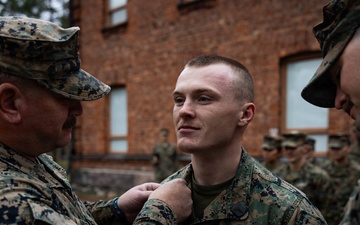 Louisiana native, U.S. Sailor promotes during European deployment