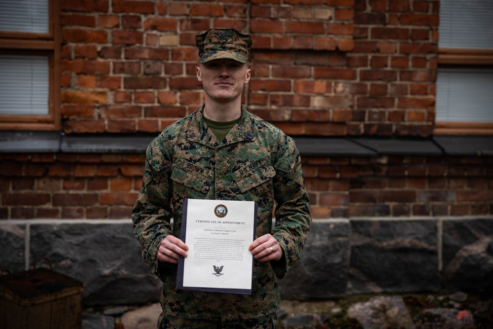 Louisiana native, U.S. Sailor promotes during European deployment