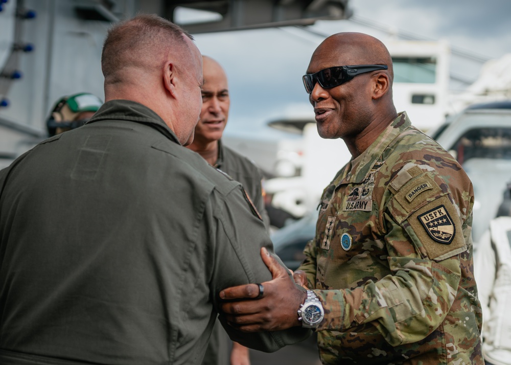 George Washington Carrier Strike Group Conducts Carrier Strike Group Exercise with ROK Navy/George Washington Hosts U.S. Forces Korea