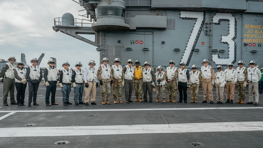 George Washington Carrier Strike Group Conducts Carrier Strike Group Exercise with ROK Navy/George Washington Hosts U.S. Forces Korea