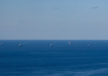 George Washington Carrier Strike Group Conducts Carrier Strike Group Exercise with ROK Navy