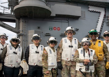 George Washington Carrier Strike Group Conducts Carrier Strike Group Exercise with ROK Navy/George Washington Hosts U.S. Forces Korea