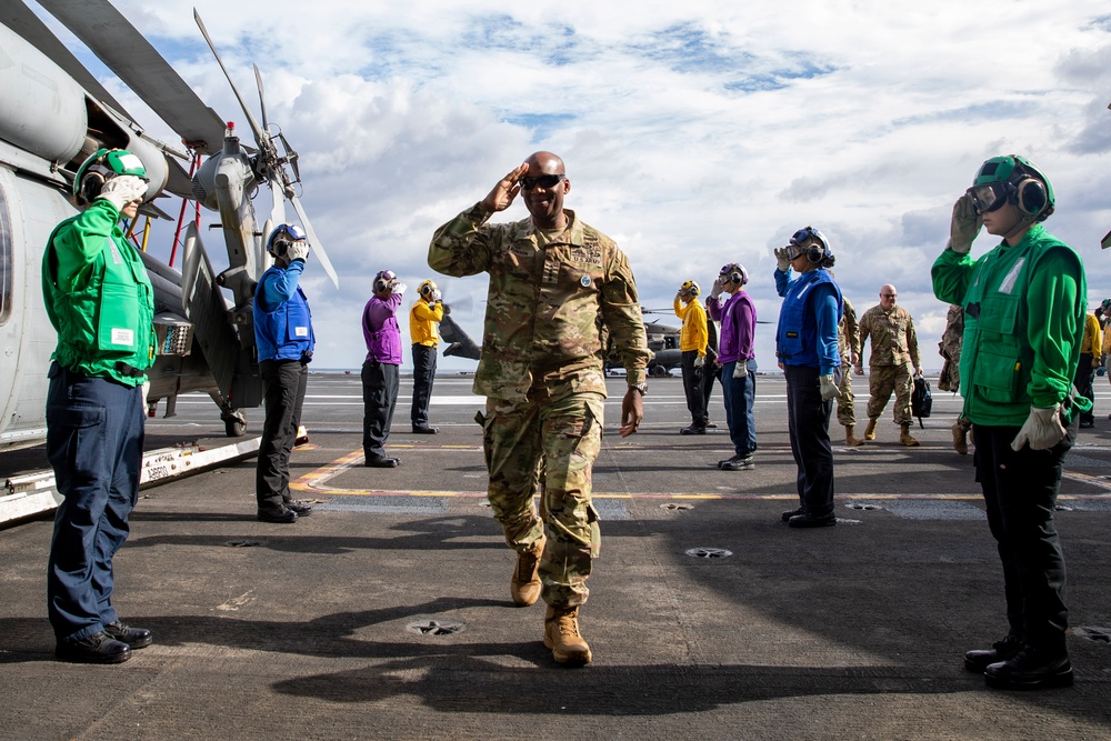 George Washington Carrier Strike Group Conducts Carrier Strike Group Exercise with ROK Navy/George Washington Hosts U.S. Forces Korea