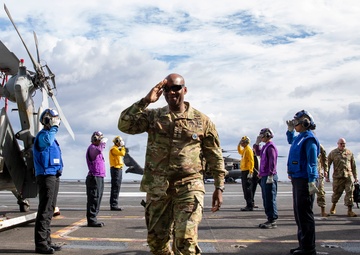 George Washington Carrier Strike Group Conducts Carrier Strike Group Exercise with ROK Navy/George Washington Hosts U.S. Forces Korea