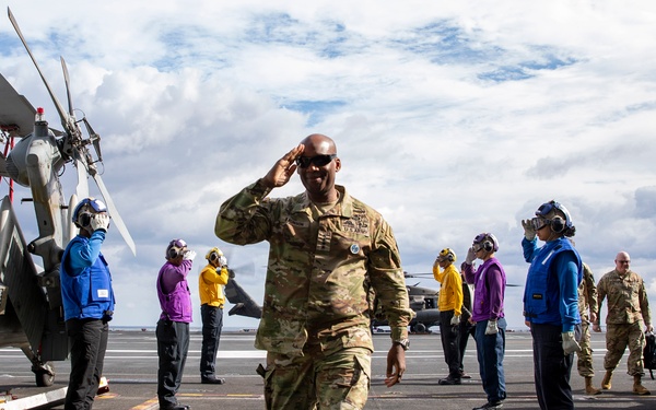 George Washington Carrier Strike Group Conducts Carrier Strike Group Exercise with ROK Navy/George Washington Hosts U.S. Forces Korea