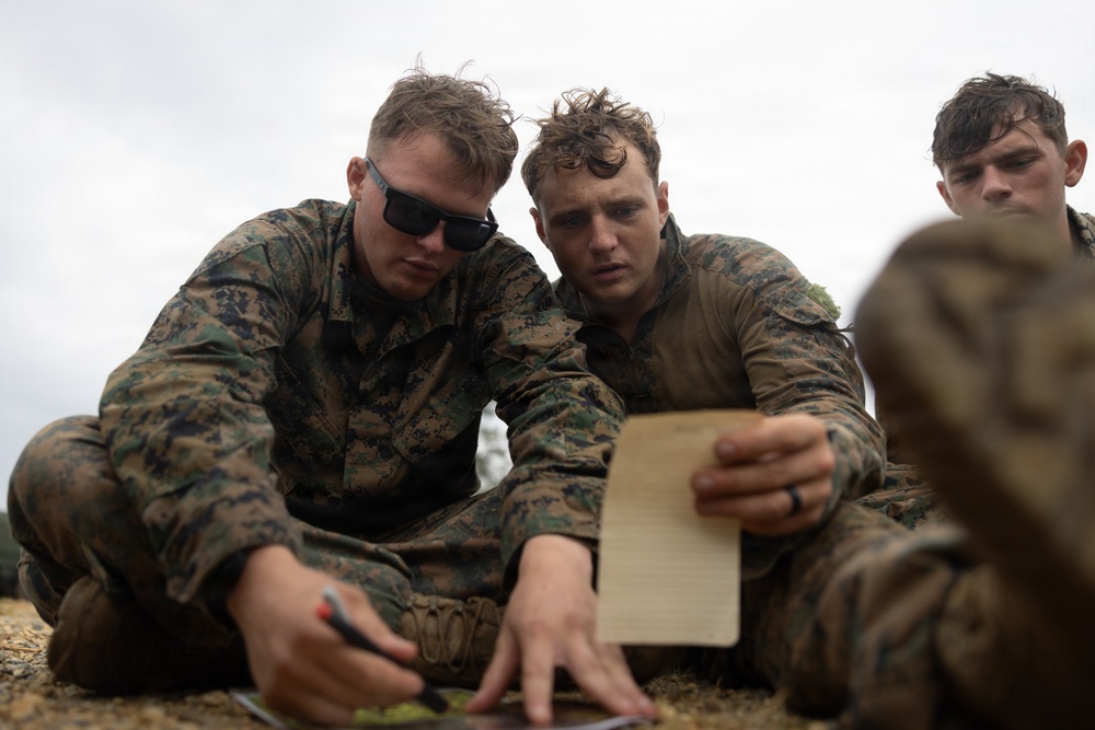12th LCT Marines Participate in a Land Navigation Course at JWTC
