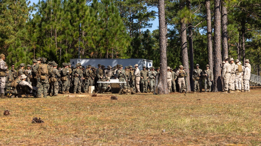 2nd Marine Regiment MCCRE: V32 Live Fire