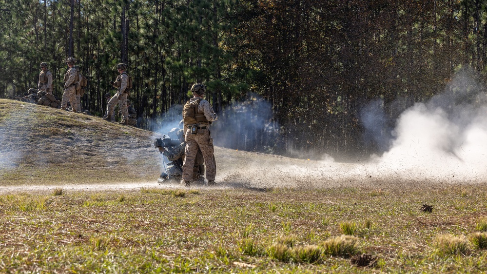 2nd Marine Regiment MCCRE: V32 Live Fire