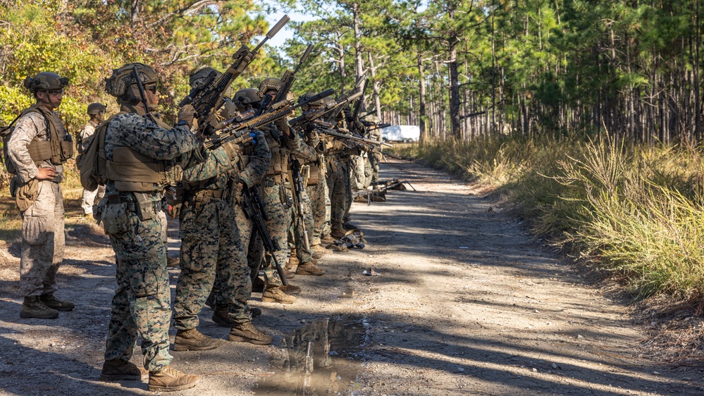 2nd Marine Regiment MCCRE: V32 Live Fire