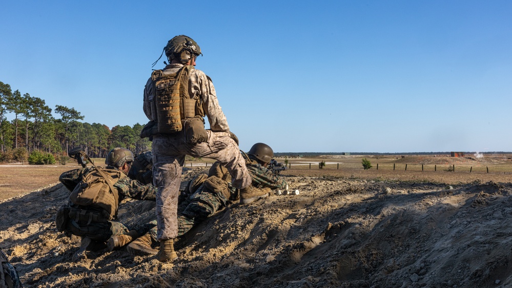 2nd Marine Regiment MCCRE: V32 Live Fire