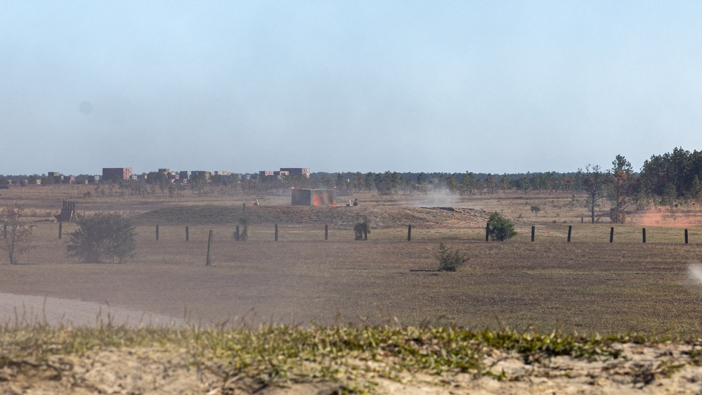 2nd Marine Regiment MCCRE: V32 Live Fire