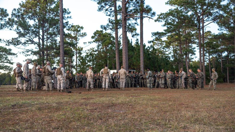 2nd Marine Regiment MCCRE: V32 Live Fire