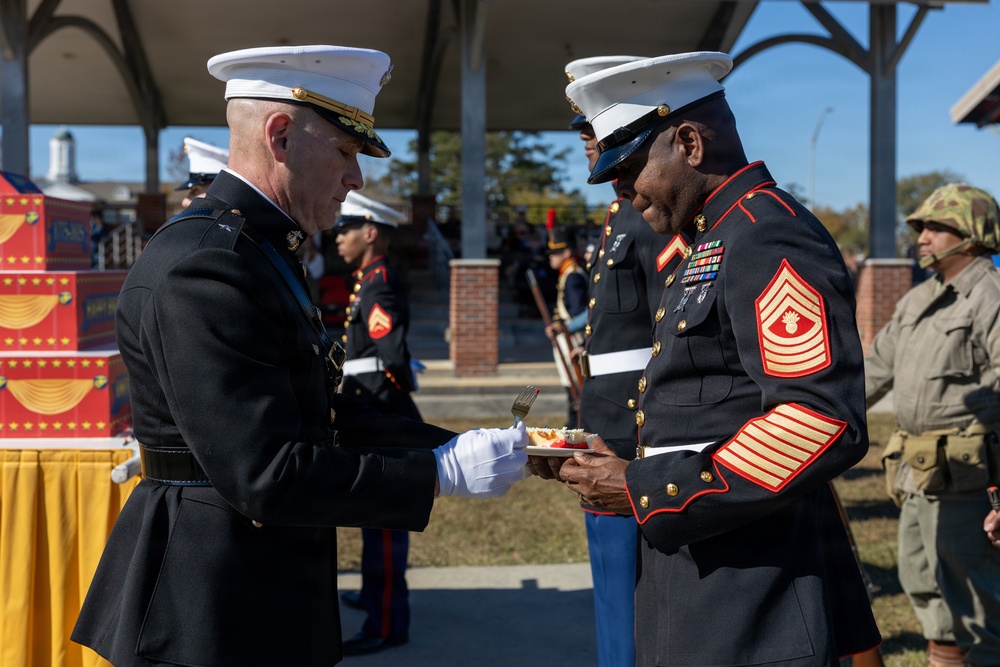 Camp Lejeune Celebrates 250 Years of Marine Corps Legacy with Historic Birthday Pageant