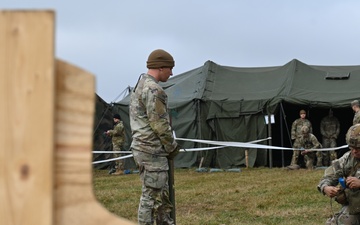 Soldiers sharpening skills for E3B at Grafenwoehr, Germany
