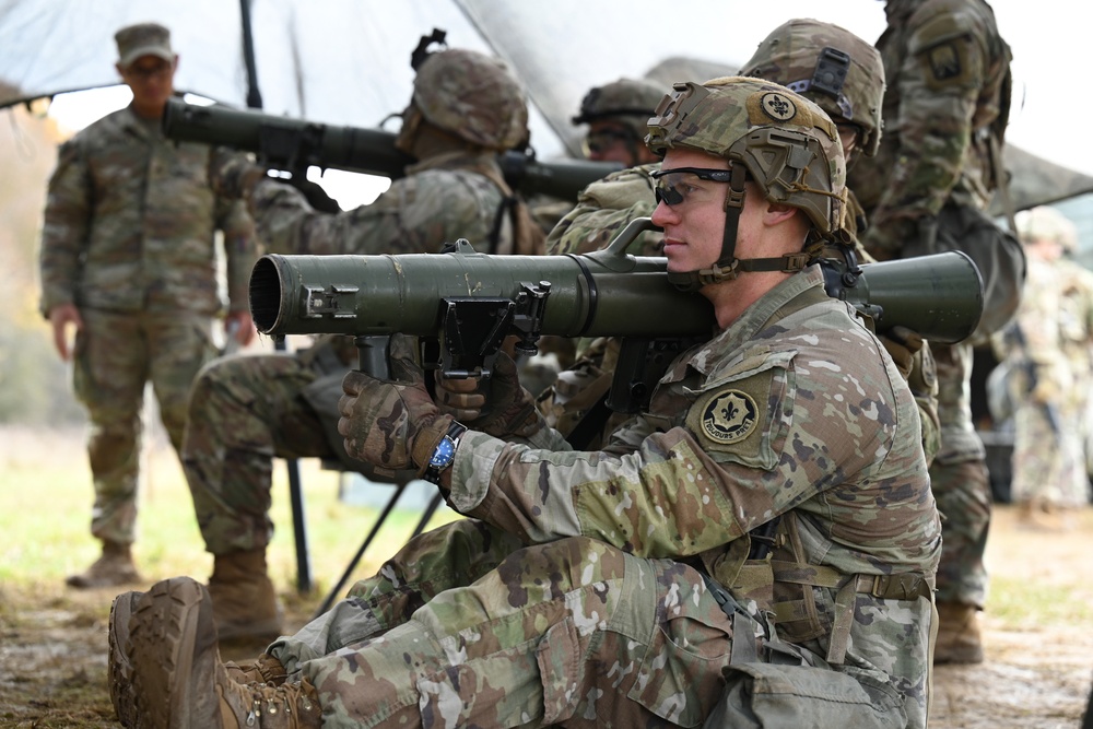 Soldiers sharpening skills for E3B at Grafenwoehr, Germany