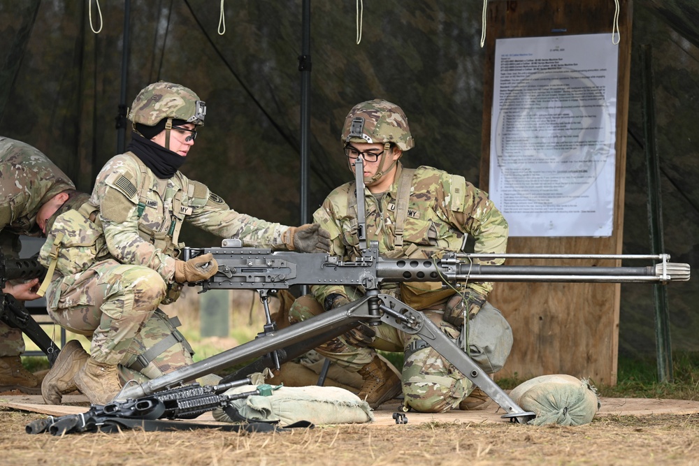 Soldiers sharpening skills for E3B at Grafenwoehr, Germany