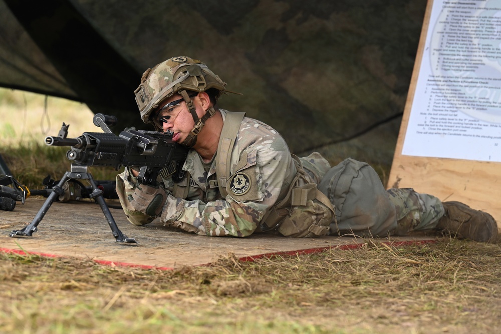 Soldiers sharpening skills for E3B at Grafenwoehr, Germany