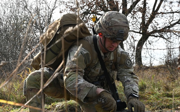 Soldiers sharpening skills for E3B at Grafenwoehr, Germany