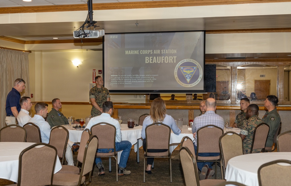 Congressional staffers visit MCAS Beaufort