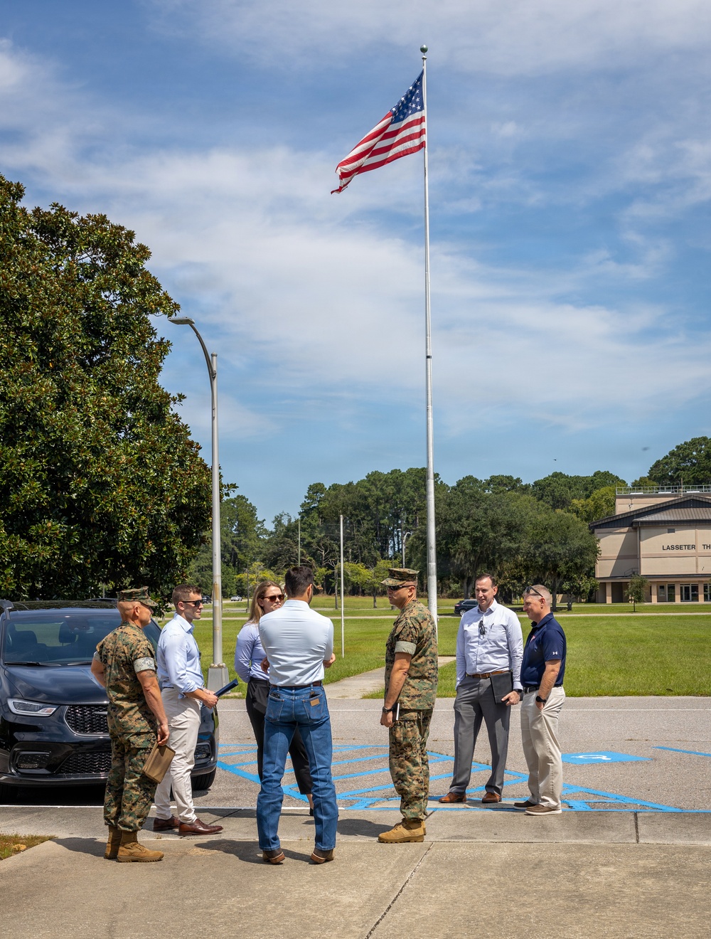 Congressional staffers visit MCAS Beaufort