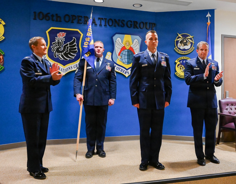 Wading River Resident Assumes Command of the New York Air National Guard’s 101st Rescue Squadron