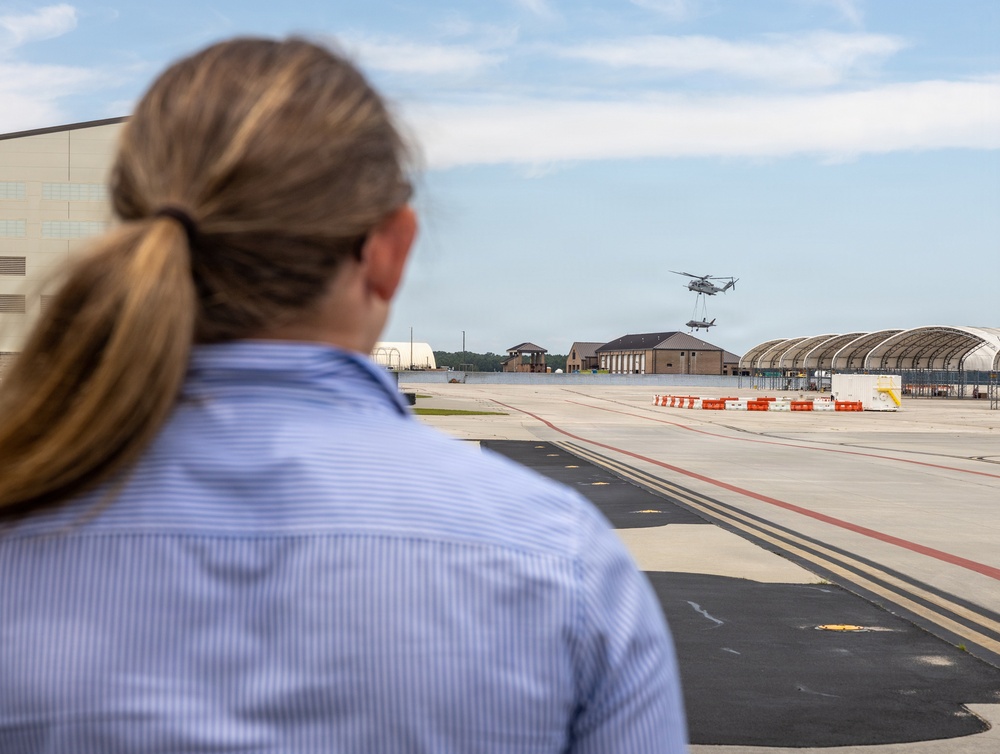 Congressional staffers visit MCAS Beaufort