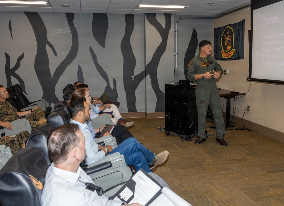 Congressional staffers visit MCAS Beaufort