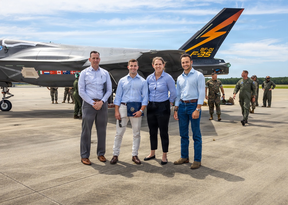 Congressional staffers visit MCAS Beaufort