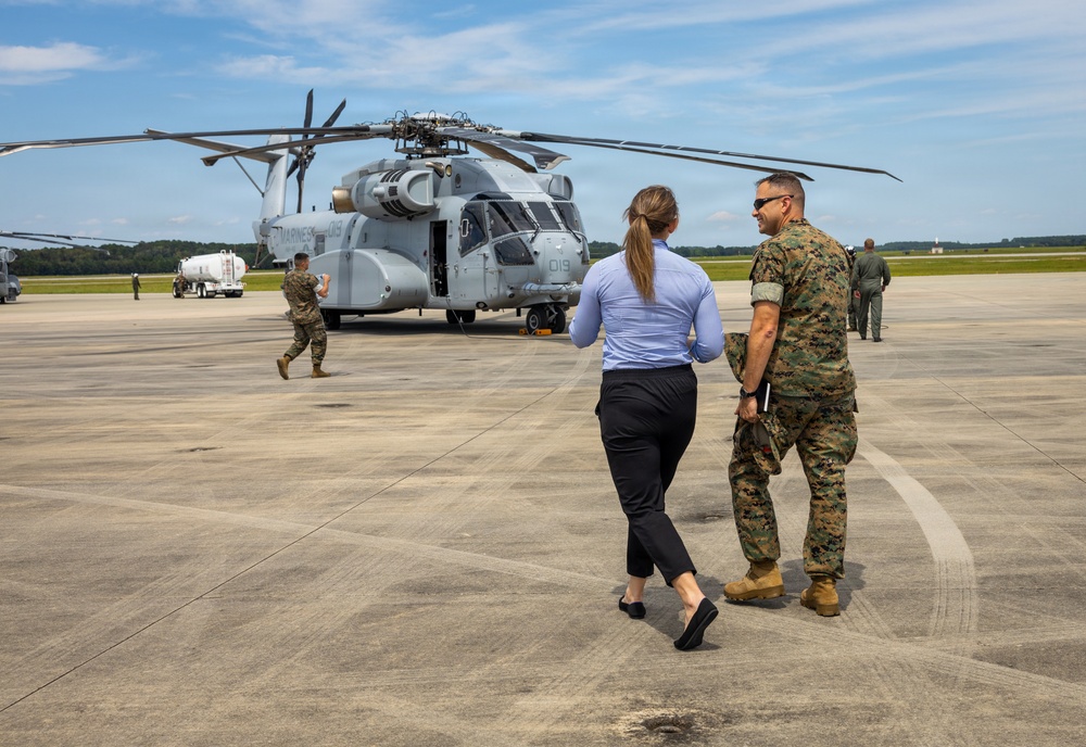Congressional staffers visit MCAS Beaufort