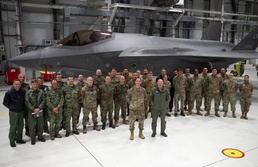 USAF hosts European Air Group members advancing the F-35A Lightning II program
