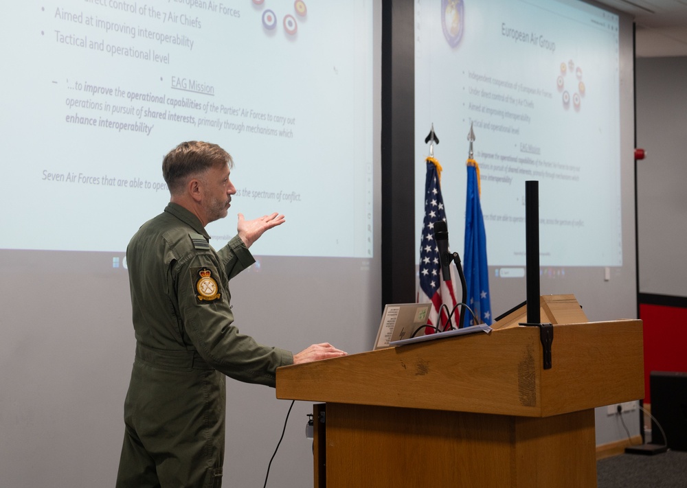 USAF hosts European Air Group members advancing the F-35A Lightning II program