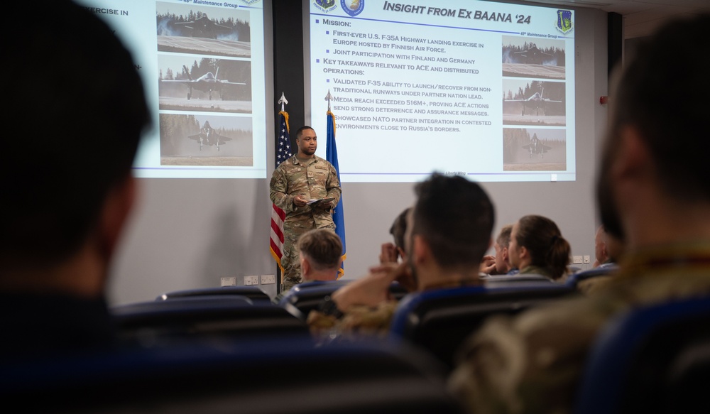 USAF hosts European Air Group members advancing the F-35A Lightning II program