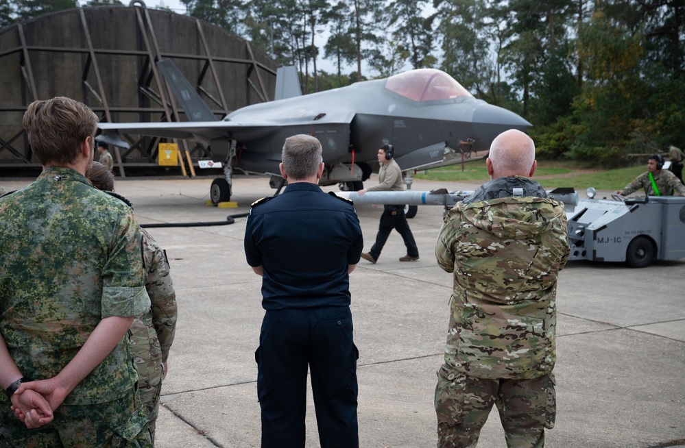 USAF hosts European Air Group members advancing the F-35A Lightning II program