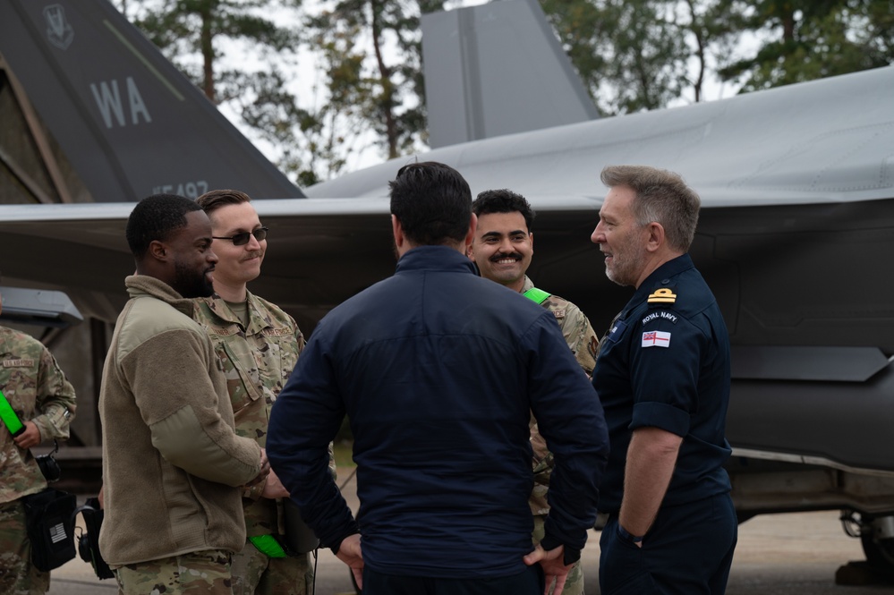 USAF hosts European Air Group members advancing the F-35A Lightning II program