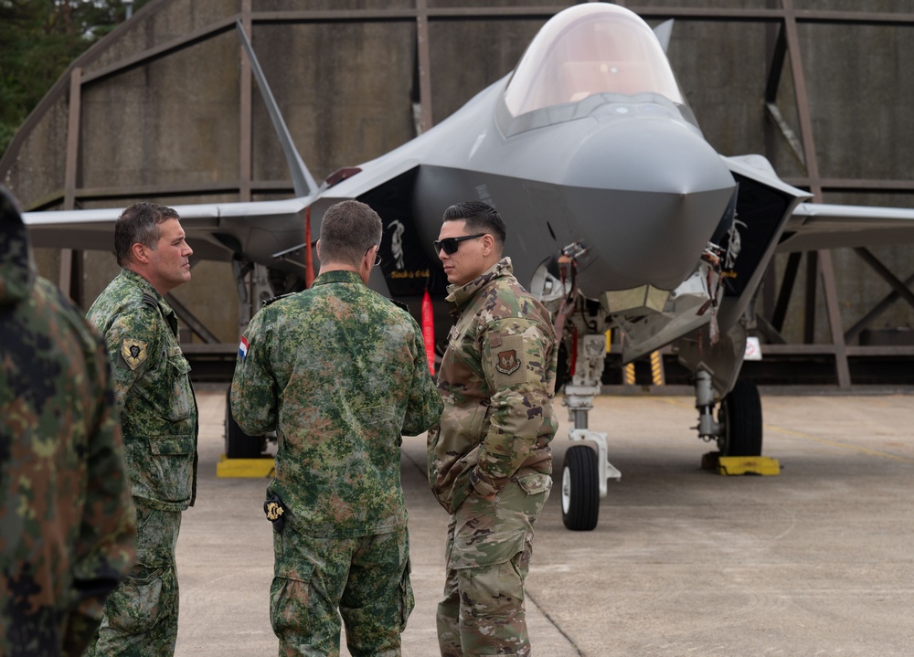 USAF hosts European Air Group members advancing the F-35A Lightning II program