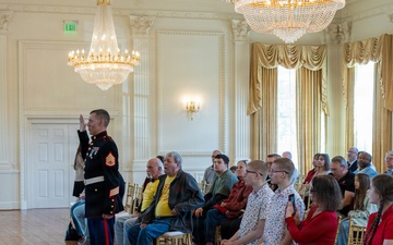 American Village Marine Corps 250th Birthday Ceremony
