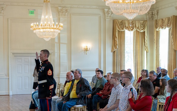 American Village Marine Corps 250th Birthday Ceremony