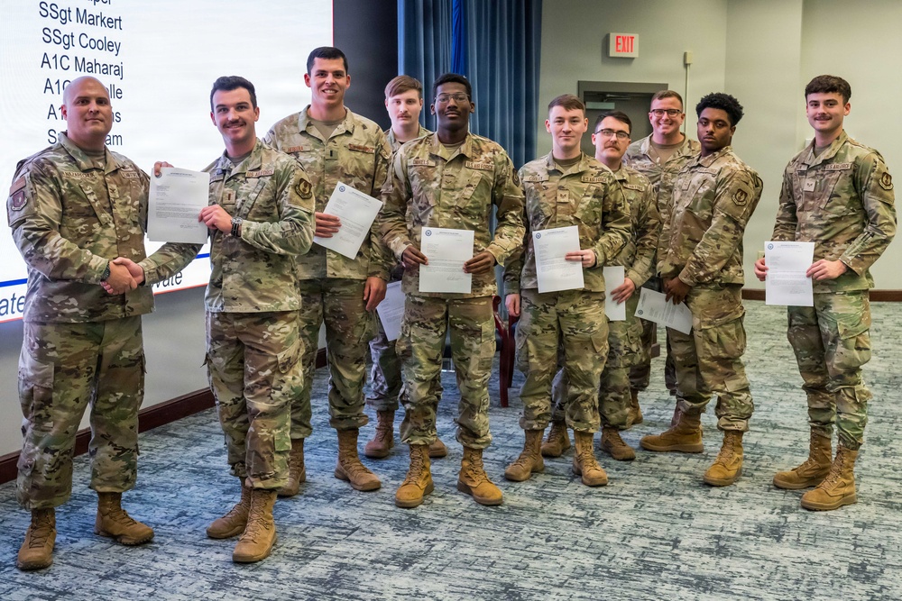 GBO Hosts Promotion Ceremony and Division All Call
