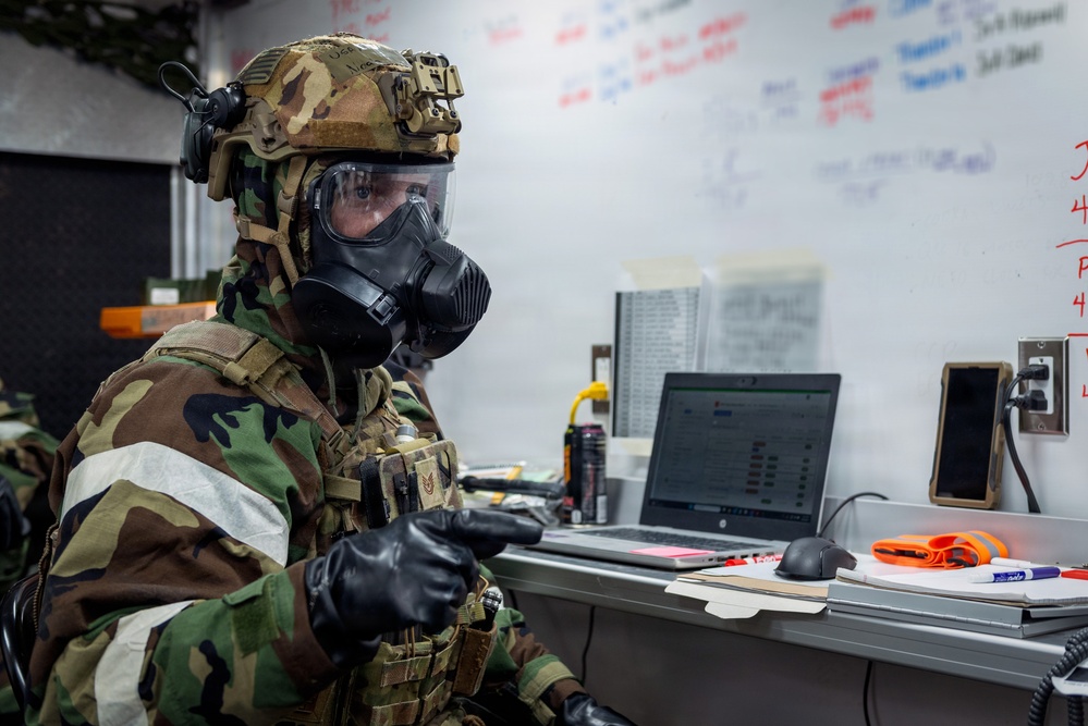 182nd Airlift Wing exercises wartime readiness skills at Combat Readiness Inspection (CRI) Sept. 6, 2025