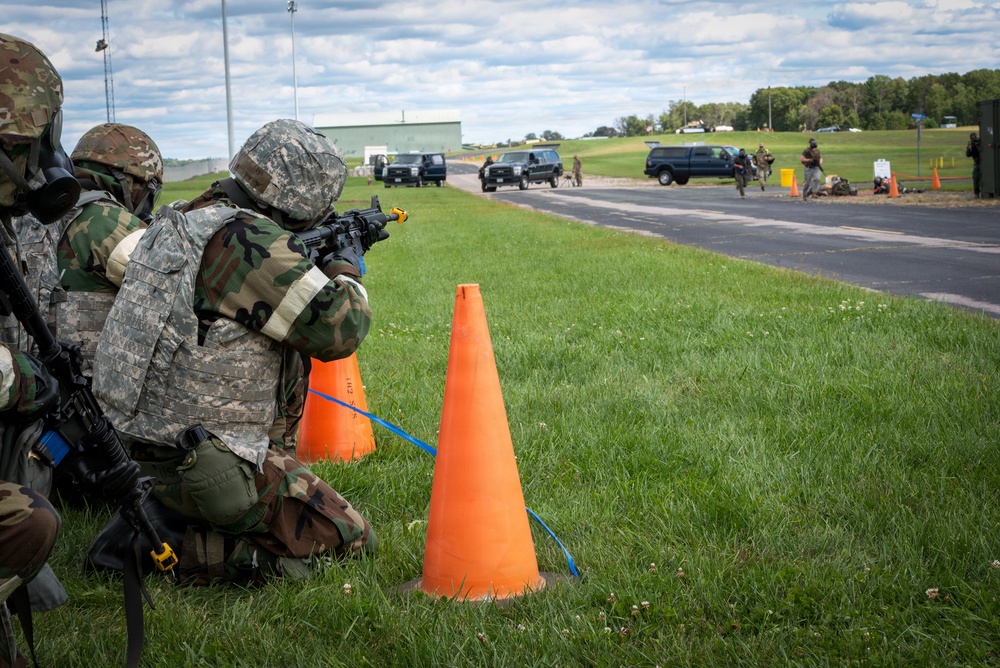 182nd Airlift Wing exercises wartime readiness skills at Combat Readiness Inspection (CRI) Sept. 6, 2025
