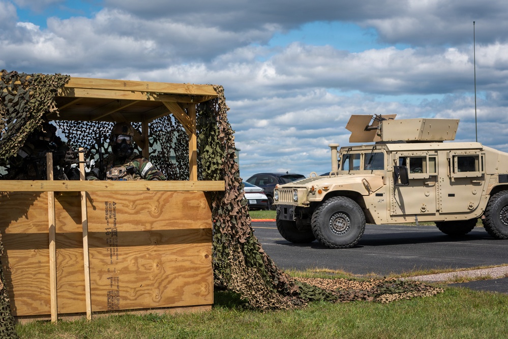 182nd Airlift Wing exercises wartime readiness skills at Combat Readiness Inspection (CRI) Sept. 6, 2025