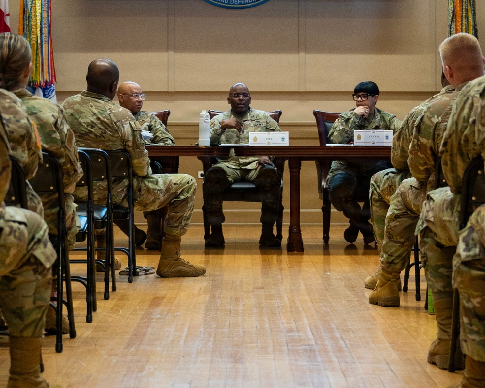 CMSGT/SGM Mentorship Panel conducted at the DC Armory