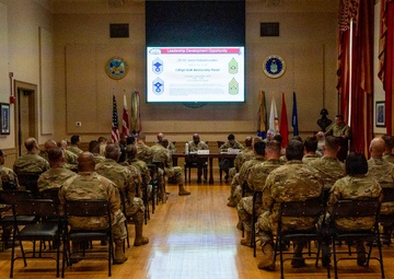 CMSGT/SGM Mentorship Panel conducted at the DC Armory