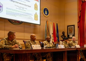 CMSGT/SGM Mentorship Panel conducted at the DC Armory