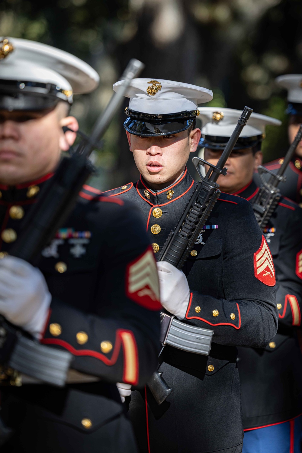 Marines Honor Former Commandant with Wreath Laying